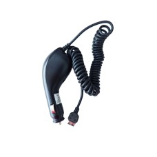 Автомобильное зарядное устройство для Samsung M600/D880 Duos 5V 700 mAh, входное напряжение 11-30 вольт (полный аналог оригинала, длинный адаптер, витой, не запутывающийся провод 2 метра)