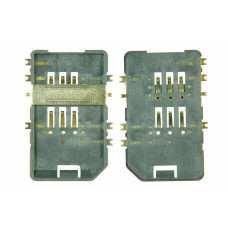 Разъем сим карты для Philips X623/X5500 Разъем сим карты для Philips X623/X5500