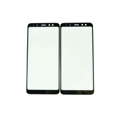 Стекло для Samsung A8/A530(2018)+OCA черный