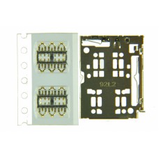 Разъем сим карты для Huawei Honor 20 (YAL-L21)/Honor 20 Pro (YAL-L41)/Nova 5T (YAL-L21) 2sim Разъем сим карты для Huawei Honor 20 (YAL-L21)/Honor 20 Pro (YAL-L41)/Nova 5T (YAL-L21) 2sim