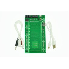 Плата для зарядки и проверки аккумулятора Yaxun YX-G06 с 2 дисплеями для Android Mi/Meizu/Sony/Samsung/Huawei/Oppo/HTC/ZTE