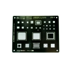 Трафарет BGA IC Mijing T-0,12mm iPh-9 для iPad 6/mini 4