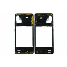 Средняя часть пластиковая для Samsung SM-A515+антена+шлейф громк/вкл черный ориг Средняя часть пластиковая для Samsung SM-A515+антена+шлейф громк/вкл черный ориг