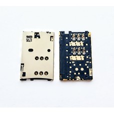 Разъем сим карты для Nokia C2-03/301/308/225/X2-02 Разъем сим карты для Nokia C2-03/301/308/225/X2-02
