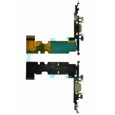 Шлейф для iPhone 8 Plus с разъемом заряд белый Шлейф для iPhone 8 Plus с разъемом заряд белый