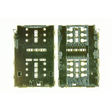 Разъем сим/карты памяти для Alcatel OT5080/Xiaomi Redmi 5/V10 Vita Разъем сим/карты памяти для Alcatel OT5080/Xiaomi Redmi 5/V10 Vita