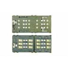 Разъем сим карты для Sony E5533 Xperia C5/XA/F3112/E5/F3312/Xperia 10 2 sim Разъем сим карты для Sony E5533 Xperia C5/XA/F3112/E5/F3312/Xperia 10 2 sim