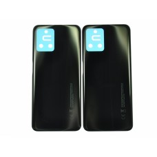 Задняя крышка для Realme 8i (RMX3151) (серый) черно-серебристый Задняя крышка для Realme 8i (RMX3151) (серый) черно-серебристый