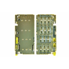 Разъем сим карты для Sony E6833 Xperia Z5 Dual Sim Разъем сим карты для Sony E6833 Xperia Z5 Dual Sim