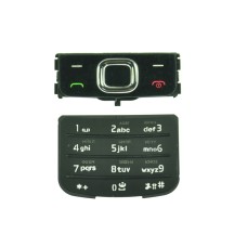 Клавиатура для Nokia 6300 черный (черная, русский шрифт)