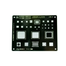 Трафарет BGA IC Mijing T-0,12мм iPh-9 для iPad 6/mini 4 Трафарет BGA IC Mijing T-0,12мм iPh-9 для iPad 6/mini 4