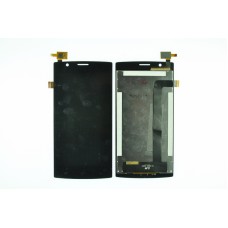 Дисплей для FLY FS501+Тачскрин черный