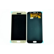 Дисплей для Samsung SM-J730F J7(2017)+Тачскрин золотой (с рег подсветки)