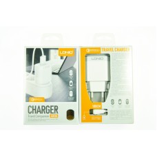 Сетевое зарядное устройство USB LDNIO A303Q быстрая зарядка 3.0+кабель micro USB 3000 мАч Сетевое зарядное устройство USB LDNIO A303Q быстрая зарядка 3.0+кабель micro USB 3000 мАч