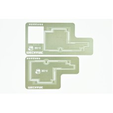 Трафарет BGA IC Mechanic 3D межплатный для iPhone X Трафарет BGA IC Mechanic 3D межплатный для iPhone X