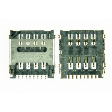 Разъем сим карты для Alcatel OT7040/7041/7025 Разъем сим карты для Alcatel OT7040/7041/7025