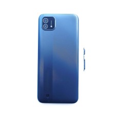 Задняя крышка для Realme C11 (2021) со стеклом камеры серый AAA Задняя крышка для Realme C11 (2021) со стеклом камеры серый AAA