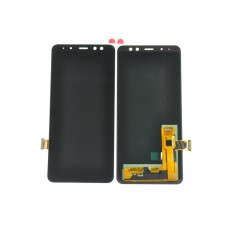 Дисплей для Samsung SM-A530F Galaxy A8(2018)+Тачскрин черный OLED