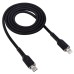 Кабель Type C-Lightning Walker C795 PD 35W 1M силиконовый черный