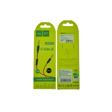 Провод aux F/F 3,5 HOCO UPA12, силикон, микрофон, кнопка ответа 4 контакта Провод aux F/F 3,5 HOCO UPA12, силикон, микрофон, кнопка ответа 4 контакта