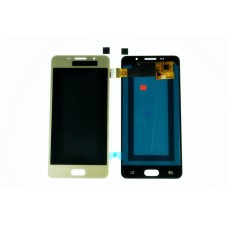 Дисплей для Samsung SM-A510F Galaxy A5(2016)+Тачскрин золотой OLED