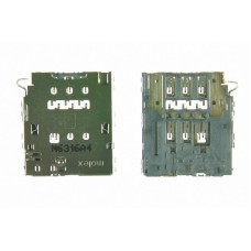 Разъем сим карты для Samsung G925/G928/G570/A600/A605/A800/J330/J415/J530/J600/J610/J730/J810 1Sim Разъем сим карты для Samsung G925/G928/G570/A600/A605/A800/J330/J415/J530/J600/J610/J730/J810 1Sim