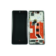 Дисплей для Huawei Honor 50/Nova 9+Тачскрин черный в рамке AMOLED ориг100%