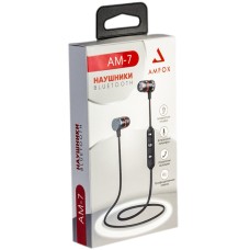 Наушники Bluetooth AMFOX AM-7 с магнитами