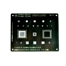 Трафарет BGA IC Mijing T-0,12мм Mi-5 Xiaomi MI3/MI3S MSM8974/8274/8674 Трафарет BGA IC Mijing T-0,12мм Mi-5 Xiaomi MI3/MI3S MSM8974/8274/8674