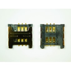 Разъем сим карты для Samsung i9000/i9003/C3520/N7000/i9220 Разъем сим карты для Samsung i9000/i9003/C3520/N7000/i9220