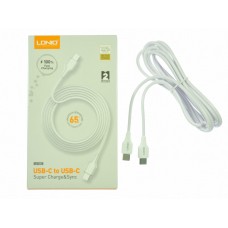 Кабель Type C-Type C LDNIO LC122С PD 65W 2M Кабель Type C-Type C LDNIO LC122С PD 65W 2M