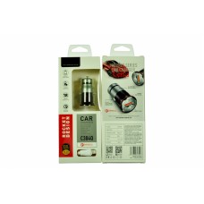 Автомобильное зарядное устройство LDNIO C304Q быстрая зарядка 3.0+кабель Lightning 18W Автомобильное зарядное устройство LDNIO C304Q быстрая зарядка 3.0+кабель Lightning 18W