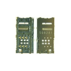 Разъем сим/карты памяти для Alcatel OT6039 Разъем сим/карты памяти для Alcatel OT6039