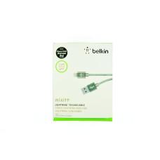 Кабель USB для iPhone Lightning Belkin 1,2m Nylon in box Кабель USB для iPhone Lightning Belkin 1,2m Nylon in box
