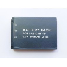 Аккумулятор для фото Casio NP-70 (EX-Z150 и EX-Z250) 850 мАч Аккумулятор для фото Casio NP-70 (EX-Z150 и EX-Z250) 850 мАч