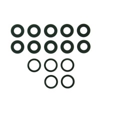 Стекло камеры для Iphone 12 Pro комплект 3шт черный