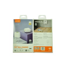 Сетевое зарядное устройство USB LDNIO A2219 2 USB с кабелем Lightning USB 2400 мАч Сетевое зарядное устройство USB LDNIO A2219 2 USB с кабелем Lightning USB 2400 мАч