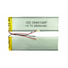 Элемент питания универсальный 3540130p (3,5мм*40мм*130мм) 3000 мАч Элемент питания универсальный 3540130p (3,5мм*40мм*130мм) 3000 мАч