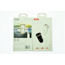 Автомобильное зарядное устройство XO-CC25, 3А, 30Вт, USBx1/Type-Cx1, быстрая зарядка QC 3.0+PD, белое Автомобильное зарядное устройство XO-CC25, 3А, 30Вт, USBx1/Type-Cx1, быстрая зарядка QC 3.0+PD, белое