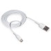 Кабель USB Type-C AMFOX AC-11, 2.1А, белый