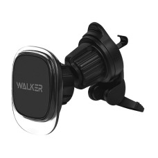Держатель автомобильный WALKER CX-010, магнитный на воздуховод, черный