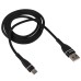 Кабель USB Type-C WALKER C580, 3.1А, поддержка QC, черный
