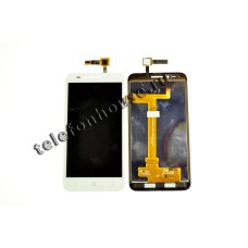 Дисплей (LCD) Alcatel OT7048 Go Play+Touchscreen белый ориг