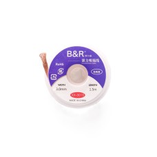 Оплетка для выпайки B&R XX-3015 3мм*1,5м Оплетка для выпайки B&R XX-3015 3мм*1,5м