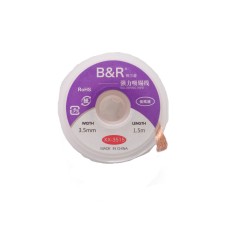 Оплетка для выпайки B&R XX-3515 3,5мм*1,5м Оплетка для выпайки B&R XX-3515 3,5мм*1,5м