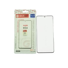 Стекло для переклейки Xiaomi Poco F7 Pro/Poco F7 Ultra черный G+OCA PRO