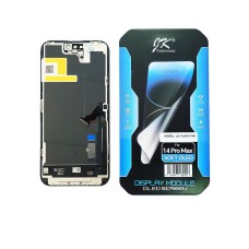Дисплей для iPhone 14 PRO Max+Тачскрин черный (Soft OLED JK)