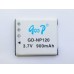 Аккумулятор для фото Casio NP-120 900mAh