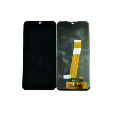 Дисплей (LCD) для Samsung SM-A015/A01/M015+Touchscreen black узкий разъем