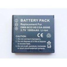 Аккумулятор для фото Panasonic CGA-S008E (DMw-BCE10/10E 1000mAh